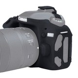 ORMY スキンカバー シリコン保護ケース Canon EOS 80D ブラック