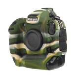 ORMY スキンカバー シリコン保護ケース Nikon D4 D4S カモフラージュ