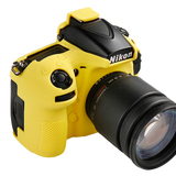 ORMY スキンカバー シリコン保護ケース Nikon D810 イェロー