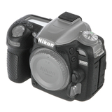 ORMY スキンカバー シリコン保護ケース Nikon D7500 ブラック
