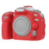 ORMY スキンカバー シリコン保護ケース Nikon D7500 レッド