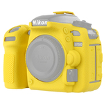 ORMY スキンカバー シリコン保護ケース Nikon D7500 イェロー