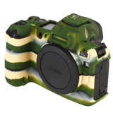 ORMY スキンカバー シリコン保護ケース Canon EOS R カモフラージュ