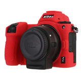 ORMY スキンカバー シリコン保護ケース Nikon Z7 Z6 レッド