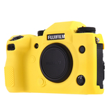 ORMY スキンカバー シリコン保護ケース FUJIFILM X-H1 イェロー
