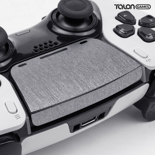 TALONGAMES PS5 DualSense Edge コントローラー 用 タッチパッド プロテクター (ブラッシュドスチールグレー)
