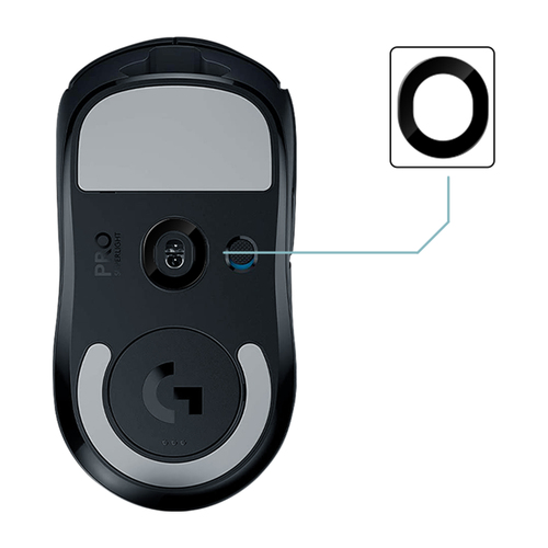 TALONGAMES Glass Mouse Skates for Logitech G PRO X SUPERLIGHT Wireless &nbsp;&nbsp;(only sensor sole)