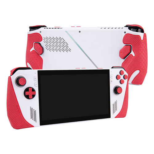 【アクションボタン図形提示付き】TALONGAMES ROG Ally コントローラーグリップ &nbsp;&nbsp;Ultraバージョン （グリップ部分+十字キーパッド+ボタン+トリガー，レッド）