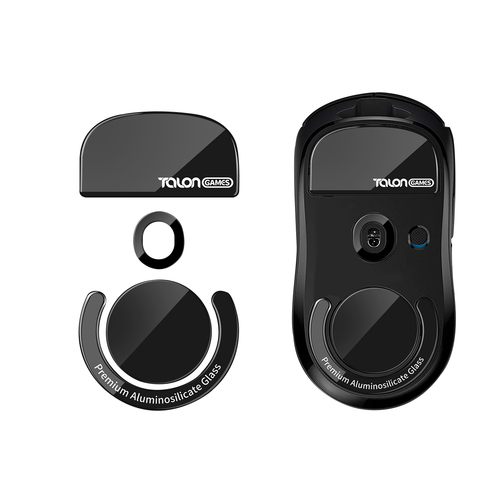 TALONGAMES Glass Mouse Skates for Logitech G PRO X SUPERLIGHT Wireless (include sensor sole)