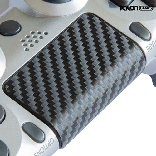 TALONGAMES PS4 コントローラー 用 タッチパッド プロテクター (カーボンファイバブラック)