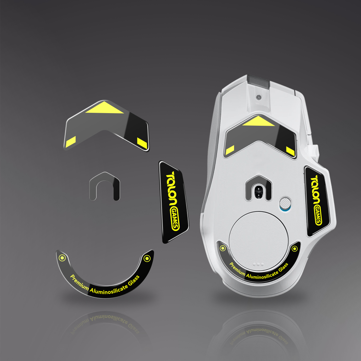 強化ガラス素材 】TALONGAMES マウスソール Logicool G502 X
