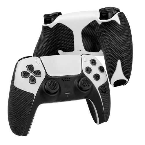 【アクションボタン図形提示付き】TALONGAMES PS5 コントローラーグリップProバージョン（グリップ部分+十字キーパッド+ボタン+トリガー,ブラック）