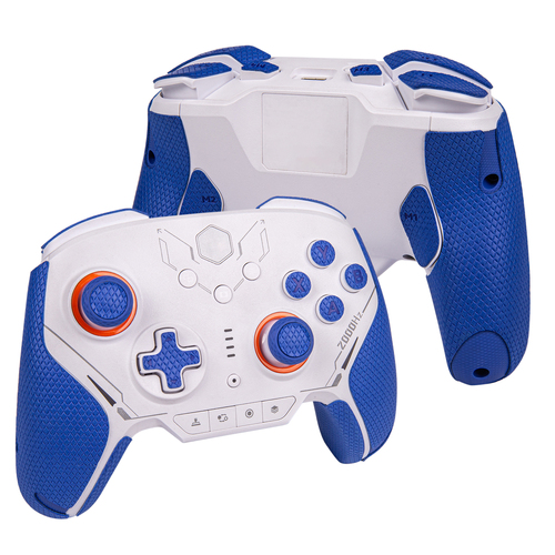 【 グリップ力強化 & 吸汗力強 】TALONGAME BIGBIG Won BLITZ2 用 &nbsp;&nbsp;コントローラーグリップ （グリップ部分+十字キーパッド+ボタン+トリガー，ブルー）
