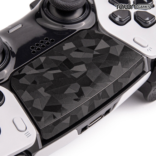 TALONGAMES PS5 DualSense Edge コントローラー 用 タッチパッド プロテクター (3D ダイヤモンドブラック)