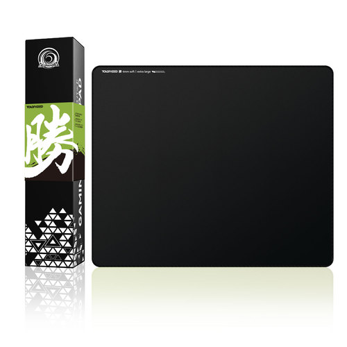 TALONGAMES 勝シリーズ ゲーミングマウスパッド 490x420x4mm (ブラック