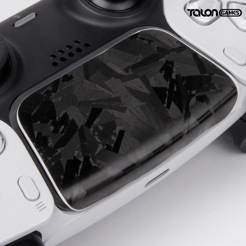 TALONGAMES 飓鸦 触控板保护贴 适用于 PS5 DualSense 标准版手柄 &nbsp;&nbsp;(锻造碳纤维 - 黑色)