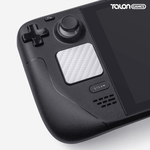 TALONGAMES Steam Deck用 トラックパッドプロテクター(トラックパッド,カーボンファイバホワイト)