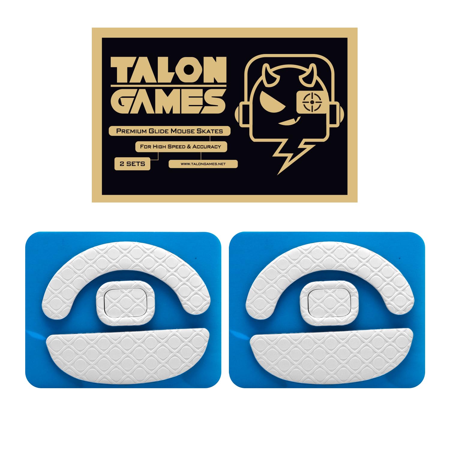 TALONGAMES 3D Series Mouse Feet Skates Compatible with Pulsar X2 / X2 Mini  - talongames.net