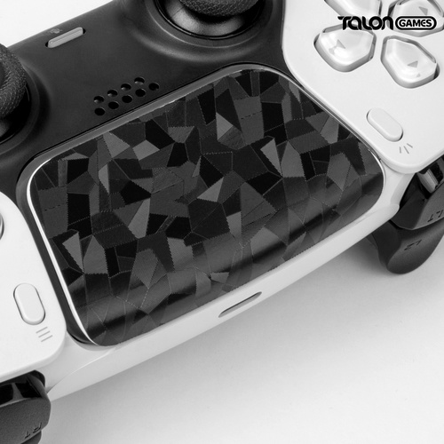 TALONGAMES 飓鸦 触控板保护贴 适用于 PS5 DualSense 标准版手柄 &nbsp;(3D 钻石 - 黑色)