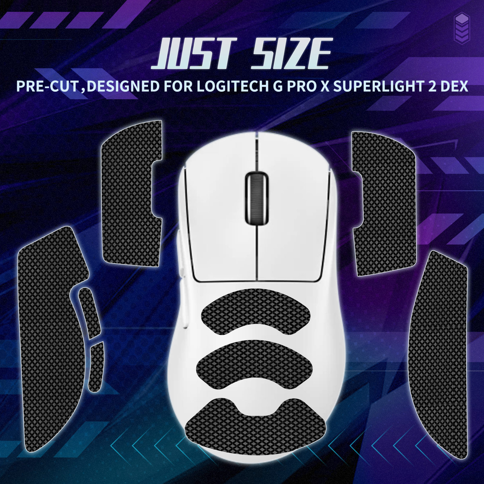 TALONGAMES マウスグリップ テープ Logicool G PRO X SUPERLIGHT 2 DEX