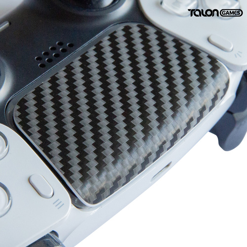 TALONGAMES 飓鸦 触控板保护贴 适用于 PS5 DualSense 标准版手柄 &nbsp;(碳纤维-黑色）