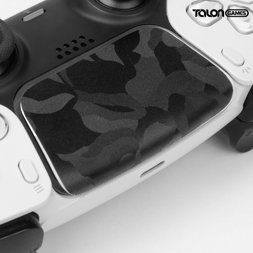 TALONGAMES 飓鸦 触控板保护贴 适用于 PS5 DualSense 标准版手柄 &nbsp;&nbsp;(幻影迷彩 - 黑色）