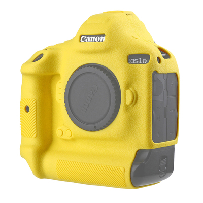 ORMY スキンカバー シリコン保護ケース Canon EOS 1DX II イェロー