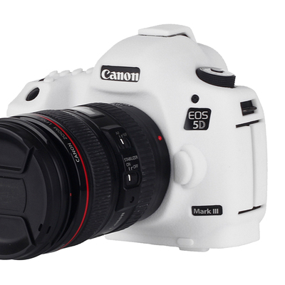 ORMY スキンカバー シリコン保護ケース Canon EOS 5DIV &nbsp;ホワイト